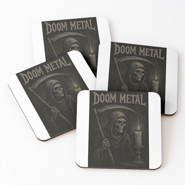 Item preview, Occult Doom Metal Art - Gothic Candlemass Pentagram Poster & Shirt designed and sold by GeniePixel.