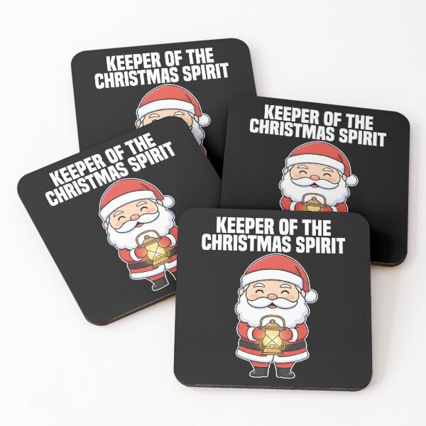 Item preview, KEEPER OF CHRISTMAS SPIRIT - CHRISTMAS SANTA CLAUS designed and sold by KEF Custom.