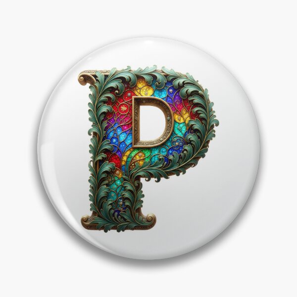 Item preview, Peacock Plume Initial designed and sold by cryolith7454.