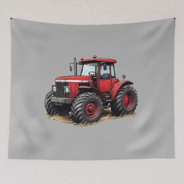 Item preview, Vintage Red Tractor Farm designed and sold by dharanna.