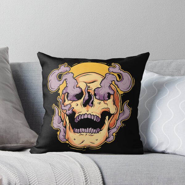 Item preview, Yellow Smoke Skull designed and sold by krbqalice.