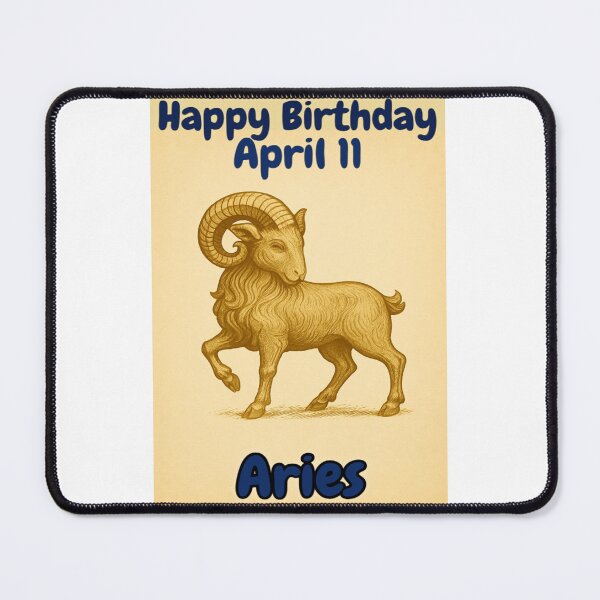 Item preview, Birthday Zodiac Sign – April 11 designed and sold by ariksworld.