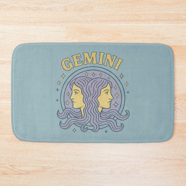 Item preview, Vintage Gemini Zodiac Design – Retro Twin Astrology Illustration designed and sold by Grav1n.