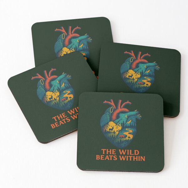 Item preview, The Wild Beats Within designed and sold by Blaze & Trail Creative.