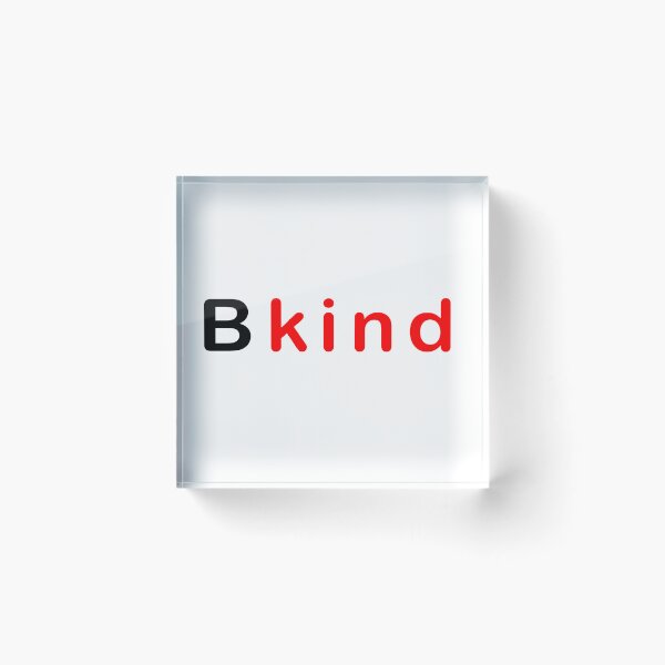 Item preview, Be Kind Black and Red designed and sold by dcroffe.