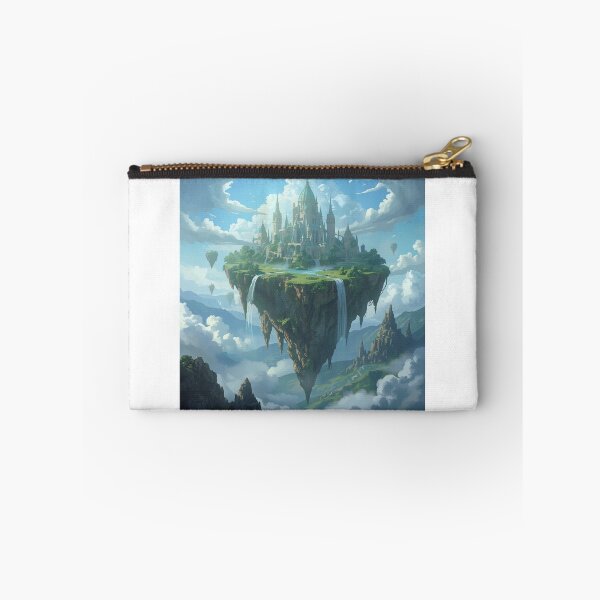 Item preview, Aethelgard: Sky Citadel of the Whispering Falls designed and sold by Mouaz  ⭐⭐⭐⭐⭐.