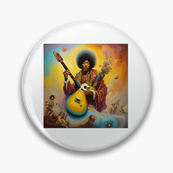 Item preview, Jimi Hendrix - Reinventing The Guitar 3 Classic designed and sold by DaryMura5.