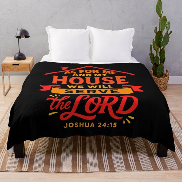 Item preview, Joshua 24:15 As For Me And My House We Will Serve The LORD designed and sold by plushism.