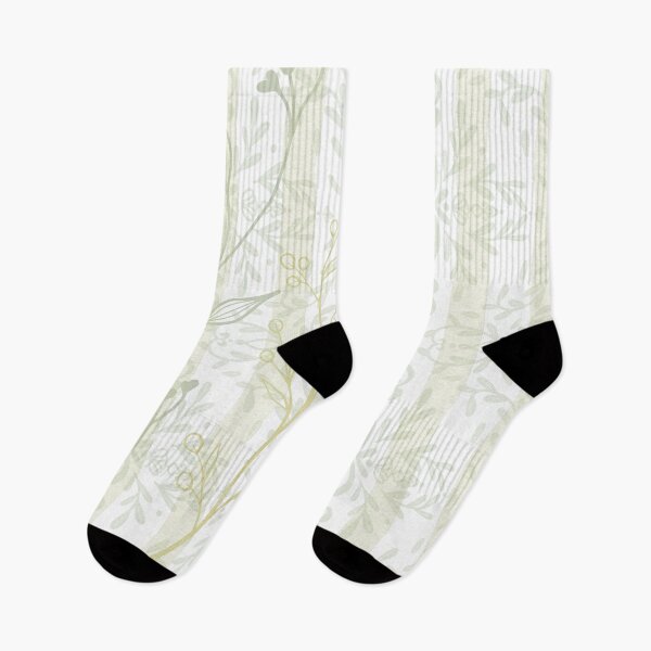 Item preview, Heritage Calm Wildflower Lineart Sage and Gold designed and sold by Heritage Hive Studio.