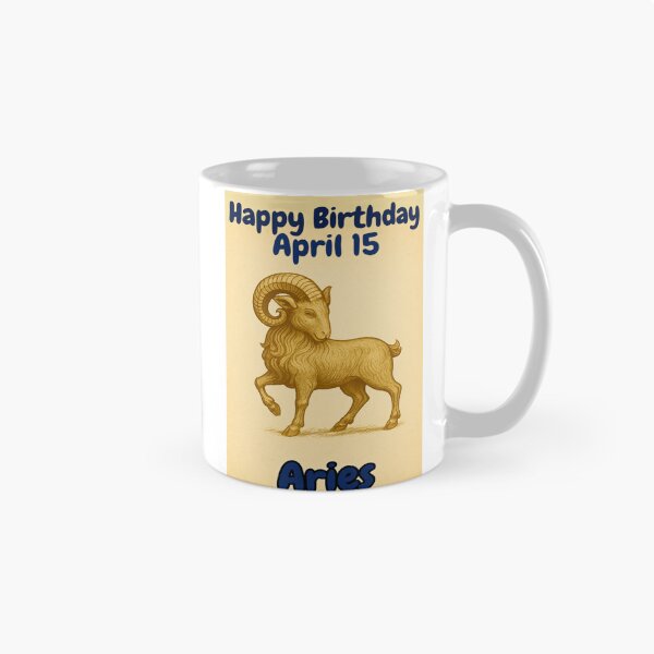 Item preview, Birthday Zodiac Sign – April 15 designed and sold by ariksworld.