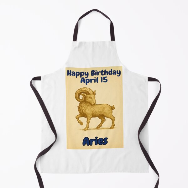 Item preview, Birthday Zodiac Sign – April 15 designed and sold by ariksworld.