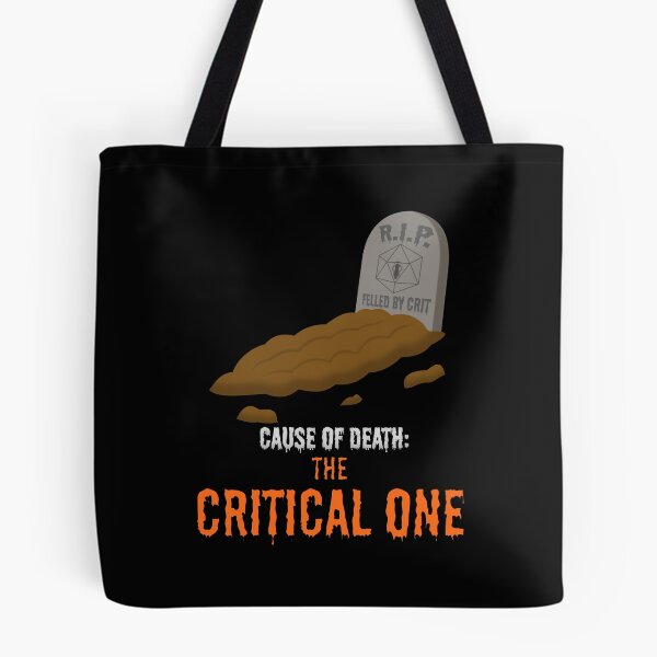 Item preview, Cause of Death: The Critical One ( Dungeons and Dragons Inspired ) designed and sold by Red Jacket Technologies.