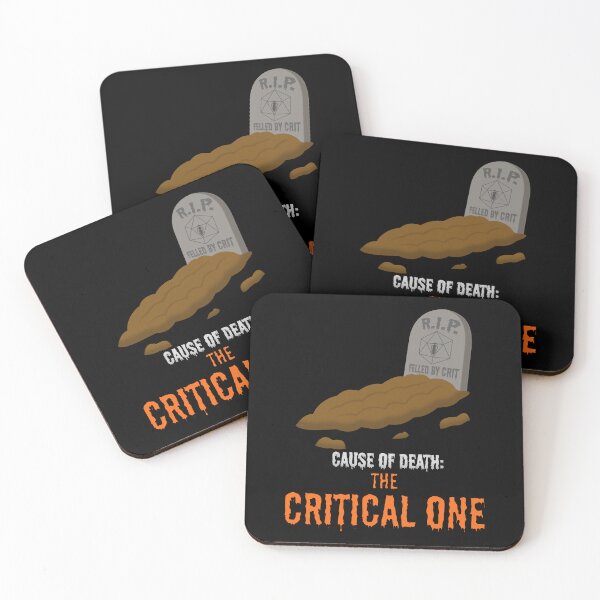 Item preview, Cause of Death: The Critical One ( Dungeons and Dragons Inspired ) designed and sold by Red Jacket Technologies.