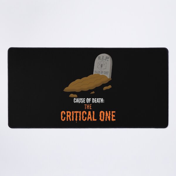 Item preview, Cause of Death: The Critical One ( Dungeons and Dragons Inspired ) designed and sold by Red Jacket Technologies.