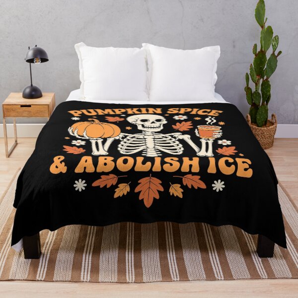 Item preview, Pumpkin Spice Abolish Ice Anti-Trump Resist designed and sold by KarimSoCute.