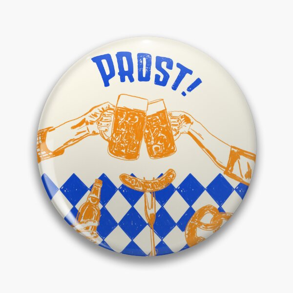 Item preview, Prost! Oktoberfest Foodie Vintage designed and sold by MaiZephyr.