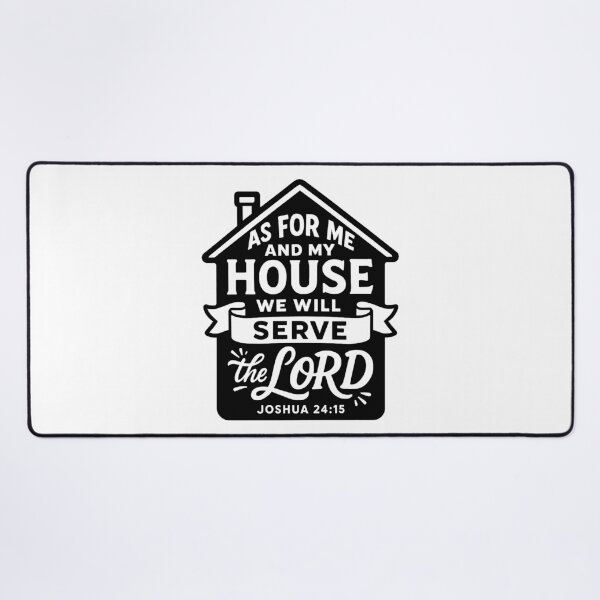 Item preview, Joshua 24:15 As For Me And My House We Will Serve The LORD designed and sold by plushism.