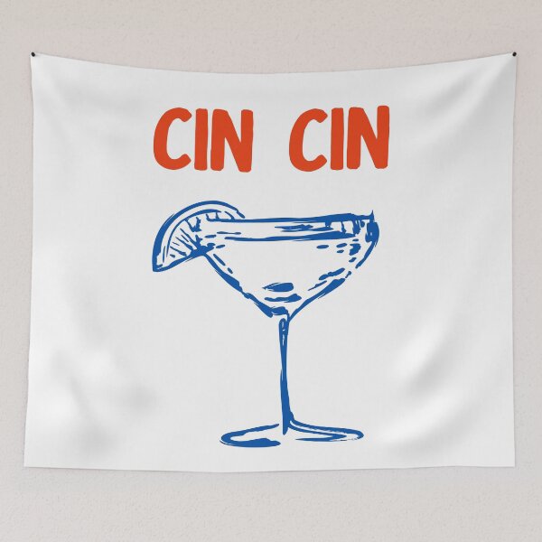 Item preview, Cin Cin Cocktail Sketch designed and sold by MurellosArt.