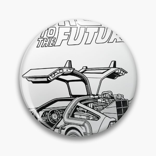 Item preview, St7cker Universe Delorean designed and sold by St7ckerUniverse.