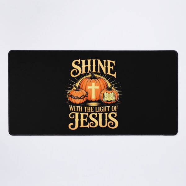 Item preview, Shine With The Light Of Jesus Christian Pumpkin designed and sold by KarimSoCute.