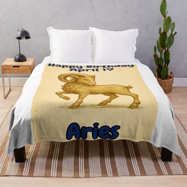 Item preview, Birthday Zodiac Sign – April 19 designed and sold by ariksworld.