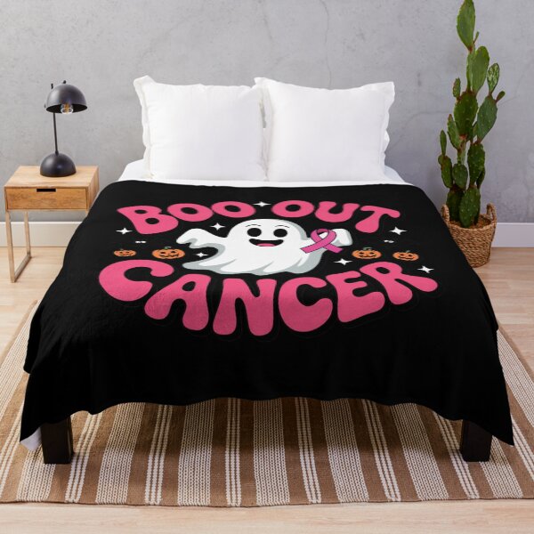 Item preview, In October We Wear Pink | Boo Out Cancer Ghost Halloween designed and sold by GlessedUp.