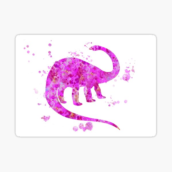 Item preview, Apatosaurus, watercolor Apatosaurus designed and sold by Rosaliartbook.