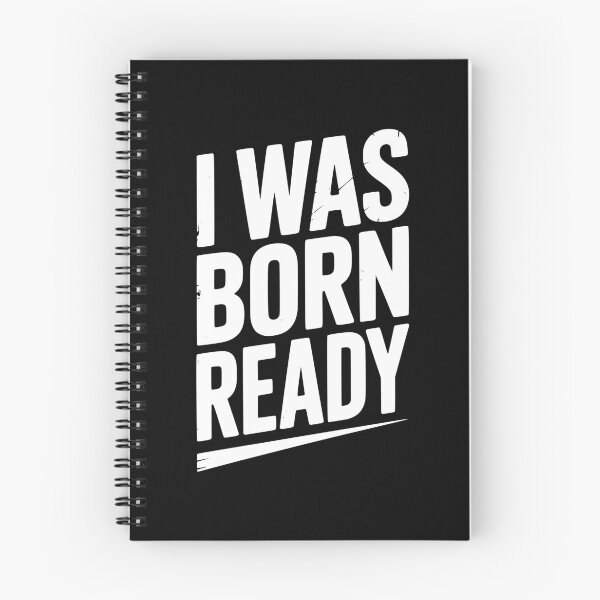 Item preview, I Was Born Ready designed and sold by Frank Ring.