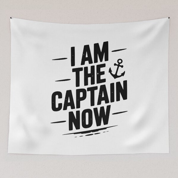 Item preview, I Am The Captain Now designed and sold by Frank Ring.