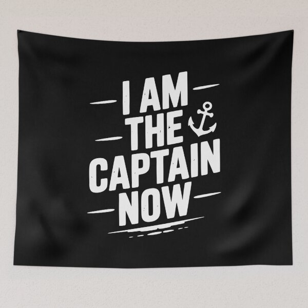 Item preview, I Am The Captain Now designed and sold by Frank Ring.