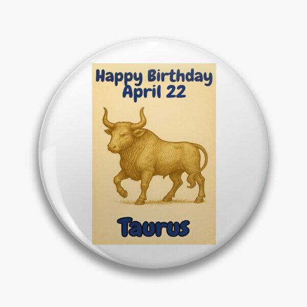 Item preview, Birthday Zodiac Sign – April 22 designed and sold by ariksworld.