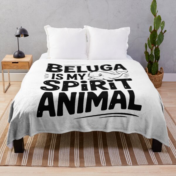 Item preview, Beluga is My Spirit Animal designed and sold by Frank Ring.