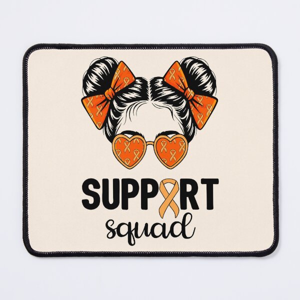 Item preview, Leukemia Cancer Awareness - Support Squad Messy Buns II designed and sold by Lemon Pepper.