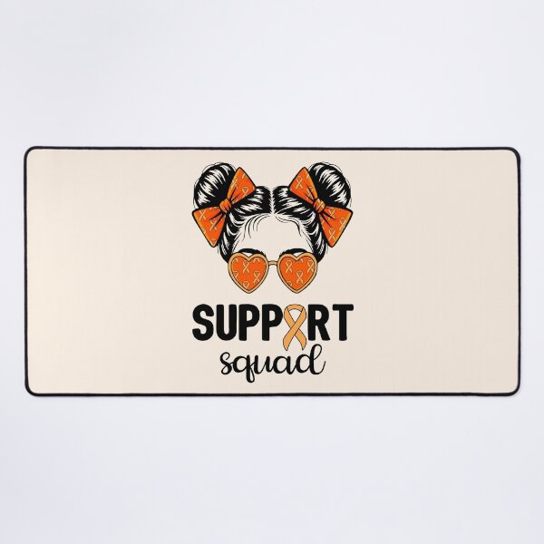 Item preview, Leukemia Cancer Awareness - Support Squad Messy Buns II designed and sold by Lemon Pepper.