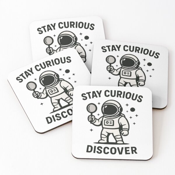 Item preview, Stay Curious – Discover Astronaut Adventure Design designed and sold by CMdigit.