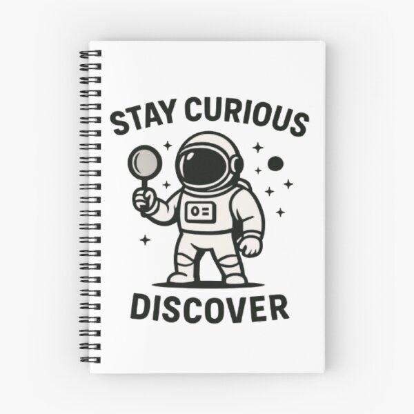 Item preview, Stay Curious – Discover Astronaut Adventure Design designed and sold by CMdigit.