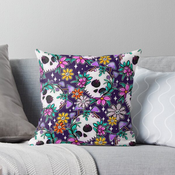 Item preview, Garden skulls designed and sold by AfreenDesign.