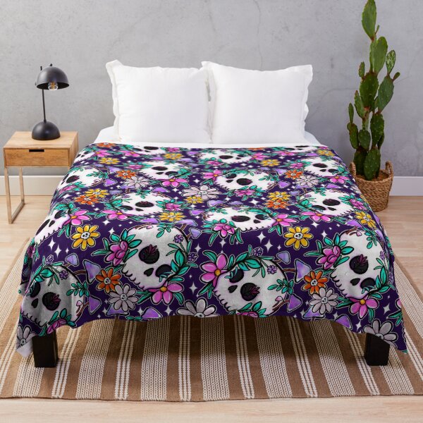 Item preview, Garden skulls designed and sold by AfreenDesign.
