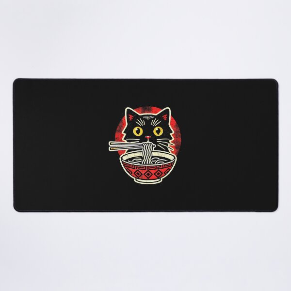 Item preview, Anime Cat Ramen Japanese Funny Graphic Tees Kawaii Cat Anime designed and sold by cawtoon.