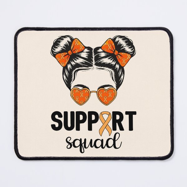 Item preview, Leukemia Cancer Awareness - Support Squad Messy Buns III designed and sold by Lemon Pepper.