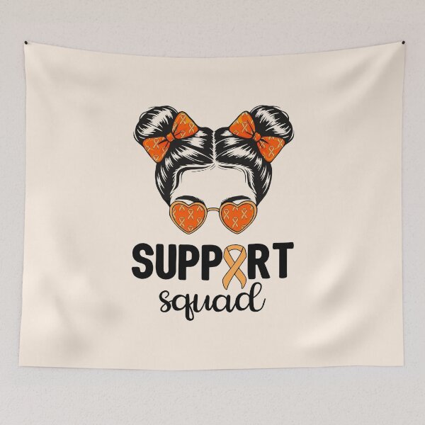 Item preview, Leukemia Cancer Awareness - Support Squad Messy Buns III designed and sold by Lemon Pepper.