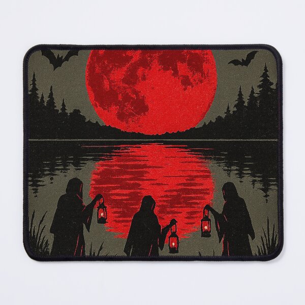 Item preview, Ghost Lake Retreat – One Night Only Horror Poster designed and sold by KrintoryTees.