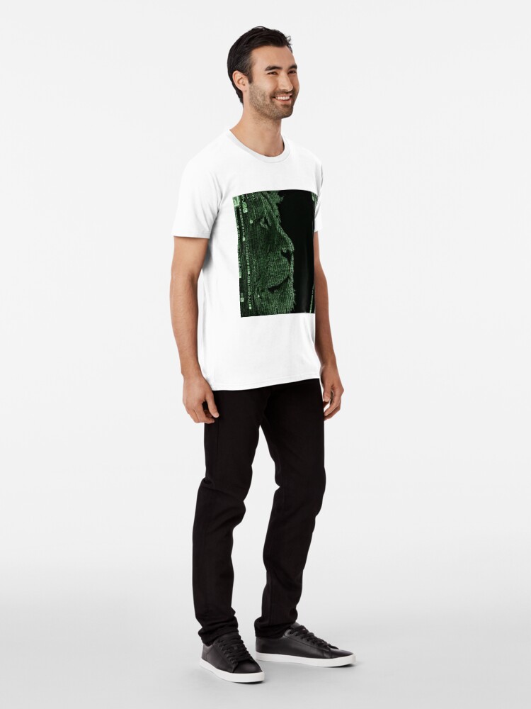 Thumbnail 3 of 6, Premium T-Shirt, The Matrix Lion designed and sold by lilbudscorner.