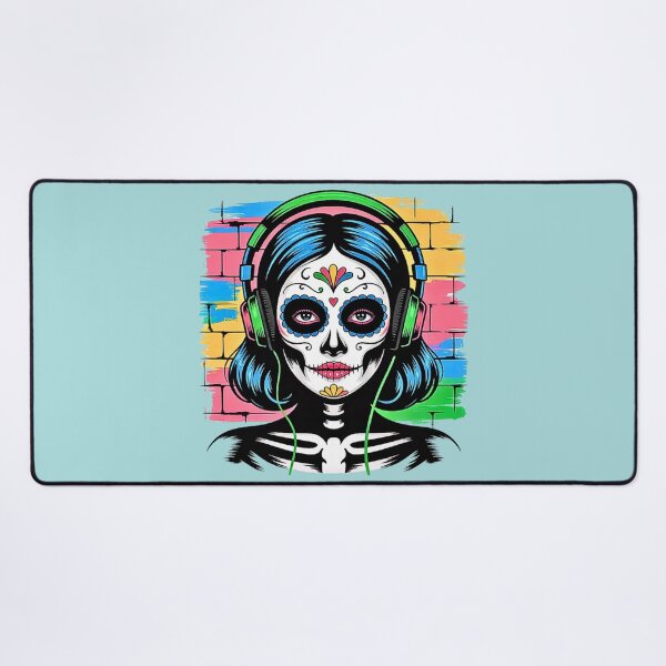 Item preview,  Catrina  Neon Portrait designed and sold by VibrArtco.