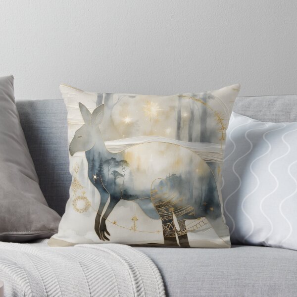 Item preview, Dreamwoven Guardian Kangaroo – Marlu, Ethereal Forest Spirit designed and sold by LaLi-Designs.