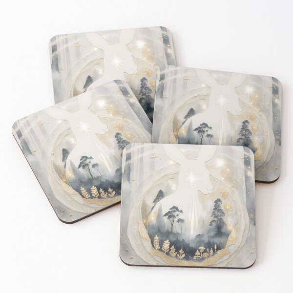 Item preview, Dreamwoven Guardian Kangaroo – Marlu, Ethereal Forest Spirit designed and sold by LaLi-Designs.