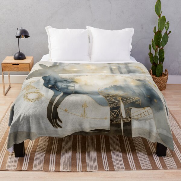 Item preview, Dreamwoven Guardian Kangaroo – Marlu, Ethereal Forest Spirit designed and sold by LaLi-Designs.