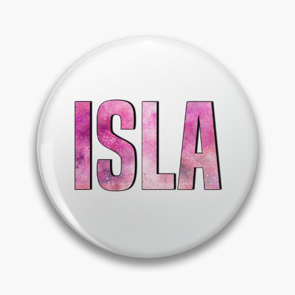 Item preview, Isla Personalized Name Birthday Tag Family Name Isla Girl Custom Name First Name Last Name  designed and sold by HalloweenGift.