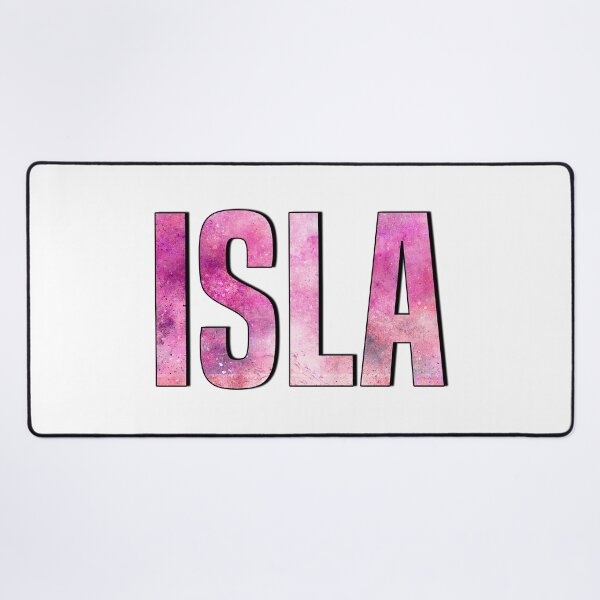 Item preview, Isla Personalized Name Birthday Tag Family Name Isla Girl Custom Name First Name Last Name designed and sold by HalloweenGift.