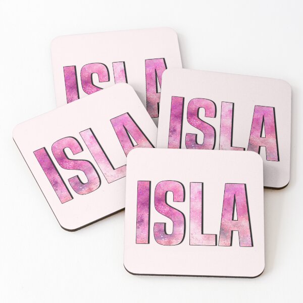 Item preview, Isla Personalized Name Birthday Tag Family Name Isla Girl Custom Name First Name Last Name  designed and sold by HalloweenGift.